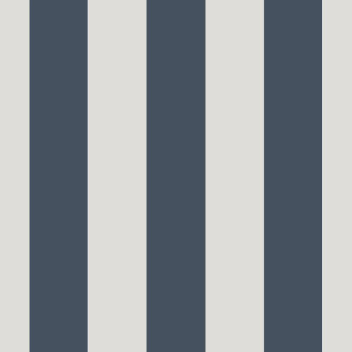 Galerie - Classic Stripe Wallpaper - Dark Blue - 9814-1