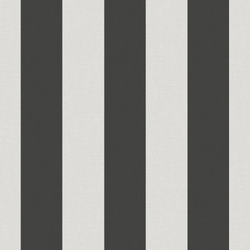 Galerie - Classic Stripe Wallpaper - Black - 9814-4
