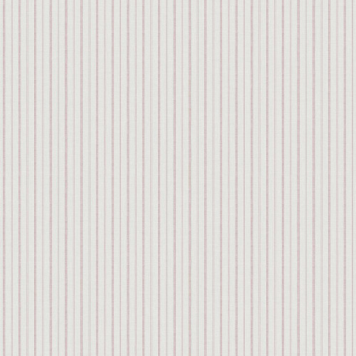 burgundy and pink fine stripe wallpaper with narrow vertical lines and soft tonal contrast