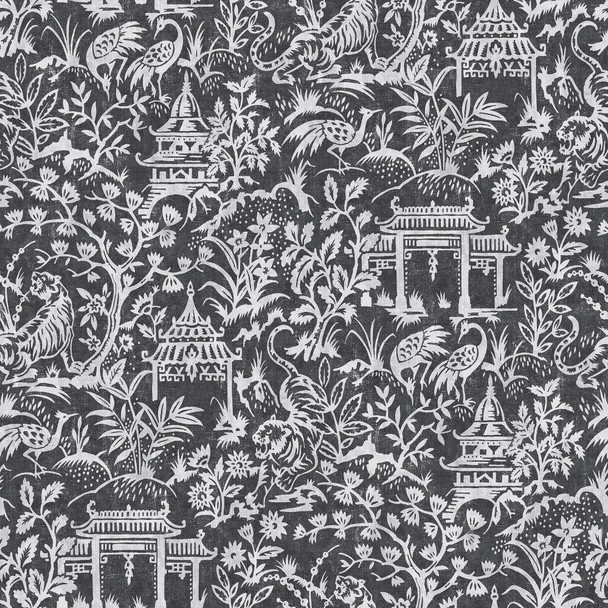 Melody Jane Dollhouse Toile de Jouy Black on White India  Ubuy