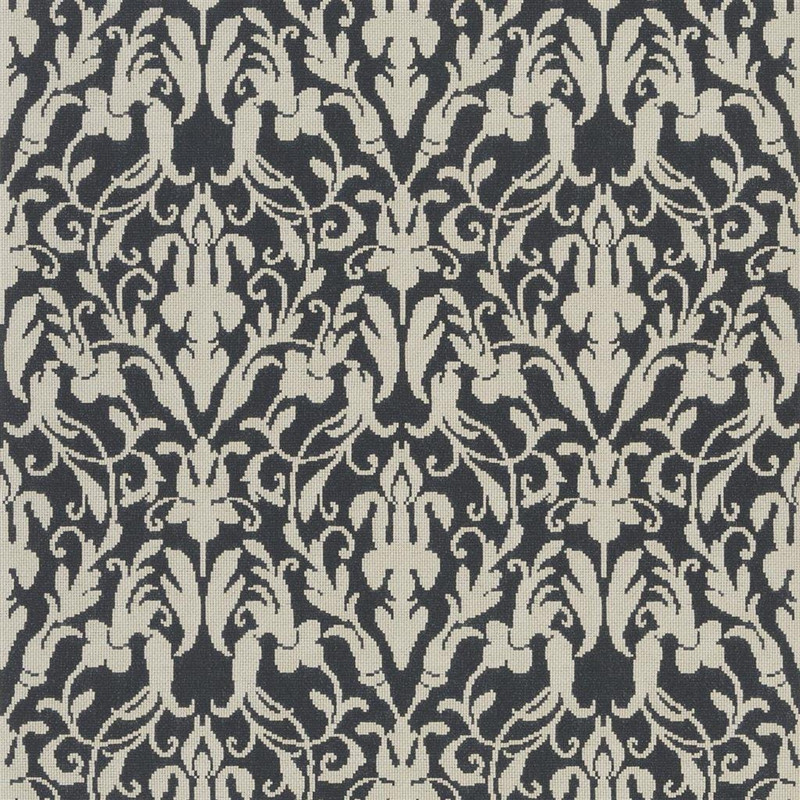 Ralph Lauren Speakeasy Damask Wallpaper PRL5003/02 Black