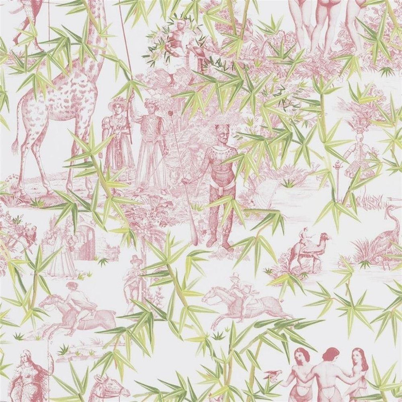 Christian Lacroix Exotisme Wallpaper in Tomette PCL1006/03