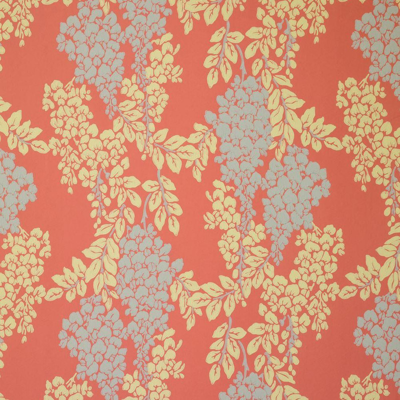 Farrow & Ball Wisteria Wallpaper BP 2222 Red Earth