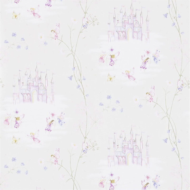 Sanderson Fairy Castle Wallpaper - 214047 - Vanilla