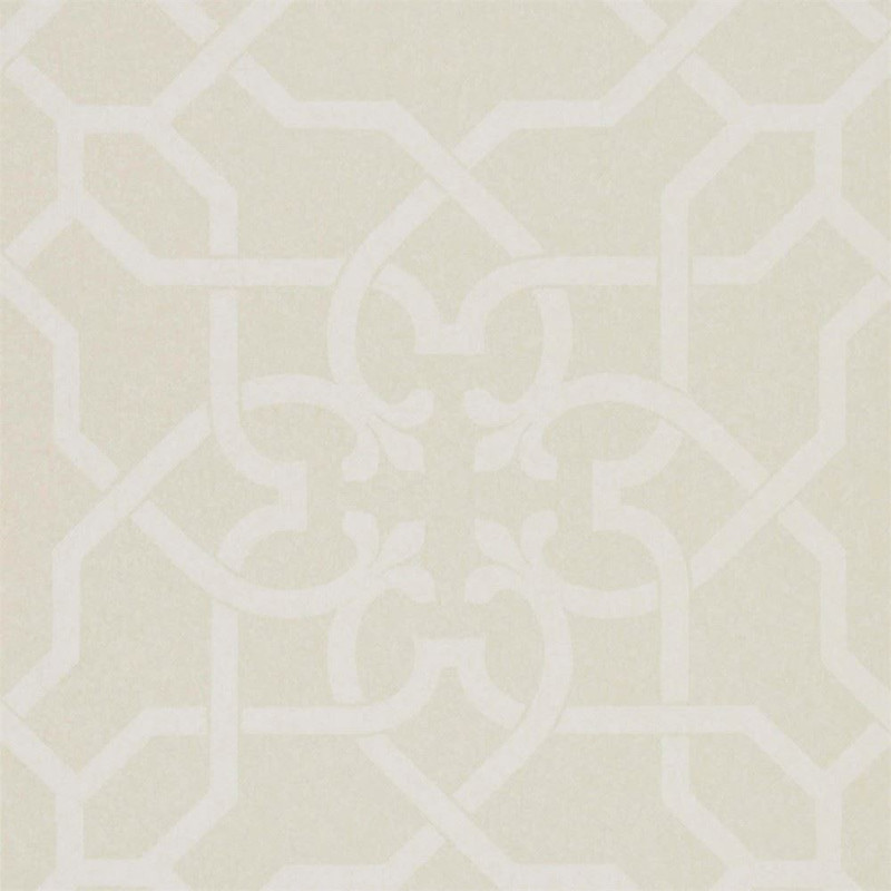 Sanderson Mawton Wallpaper - 216418 - Chalk / Ivory