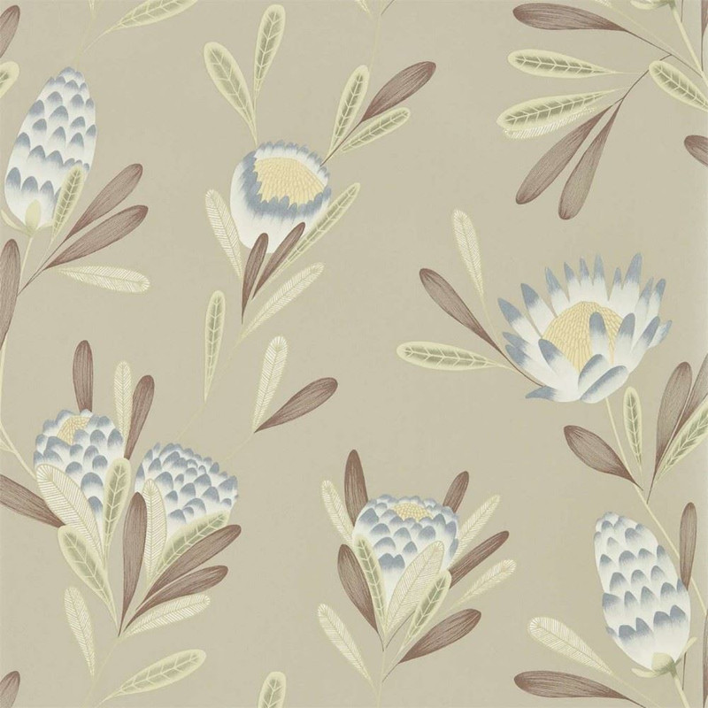 Harlequin Cayo Wallpaper 111772 Mist / Linden