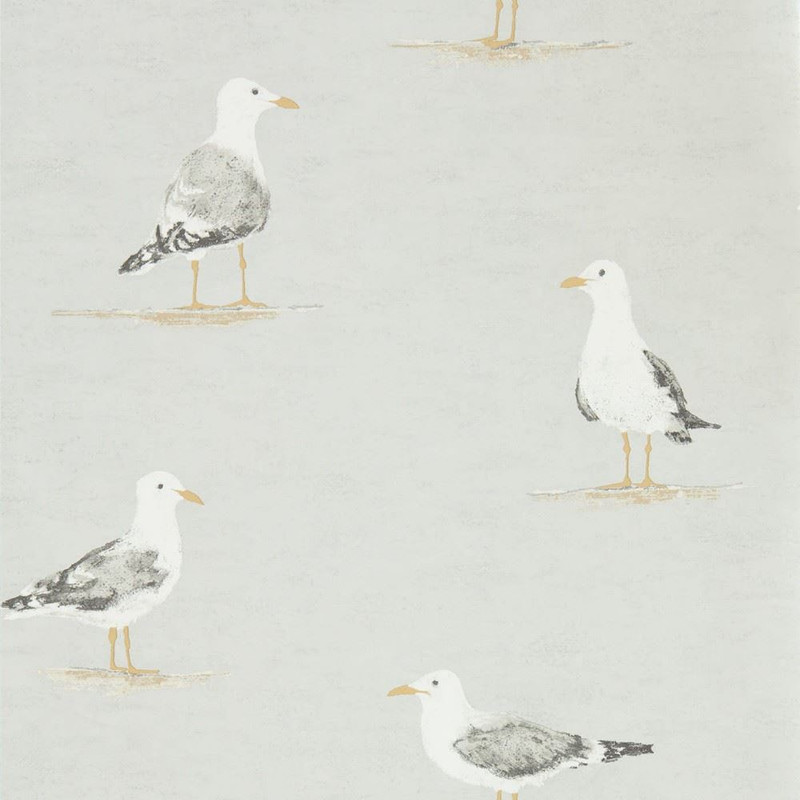 Sanderson Shore Birds Wallpaper - 216565 - Gull