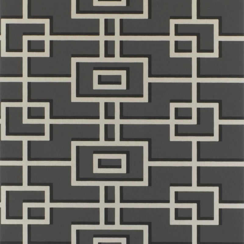 Designers Guild Rheinsberg Wallpaper in Noir P533/05