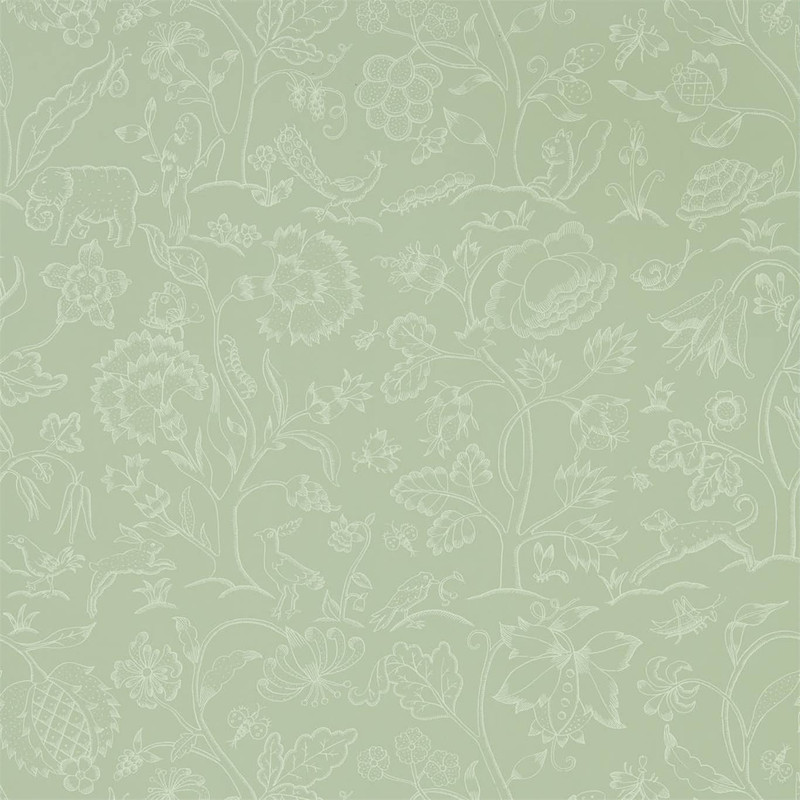 Morris & Co Middlemore Wallpaper 216694 Sage Grey