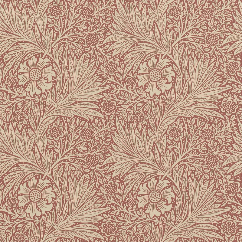 Morris & Co Marigold Wallpaper 210367 Brick