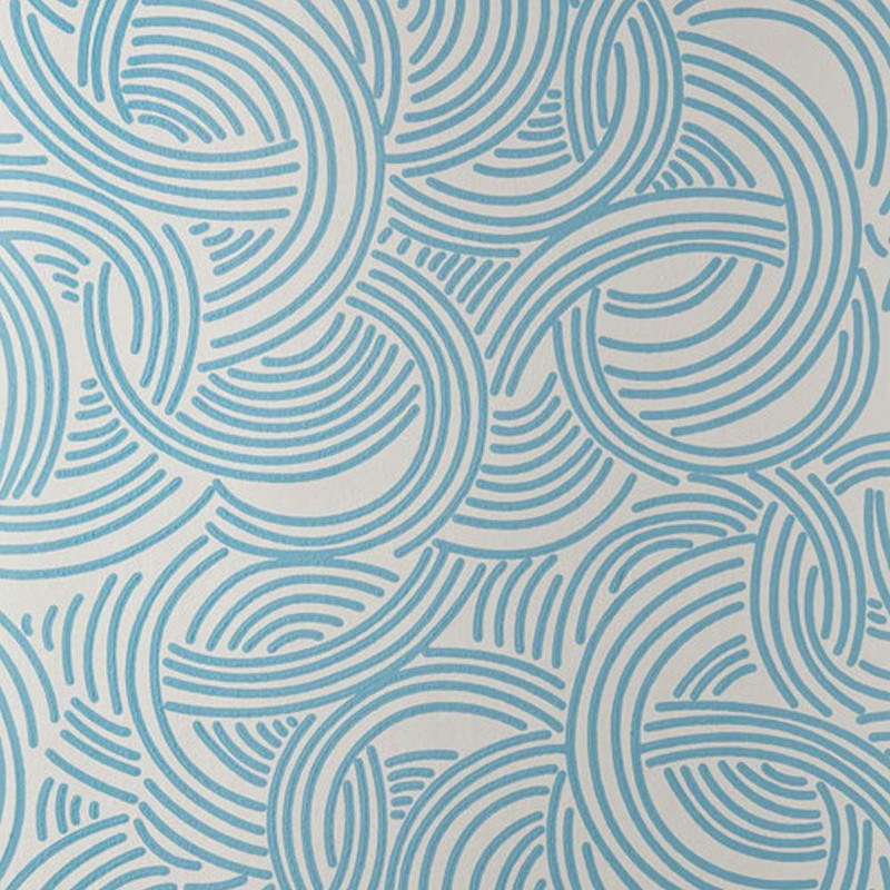 Tourbillon Wallpaper - BP4806 - Grey / Blue