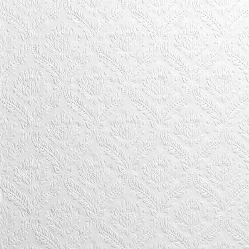 Anaglypta Dryden Original Textured Wallpaper White RD335