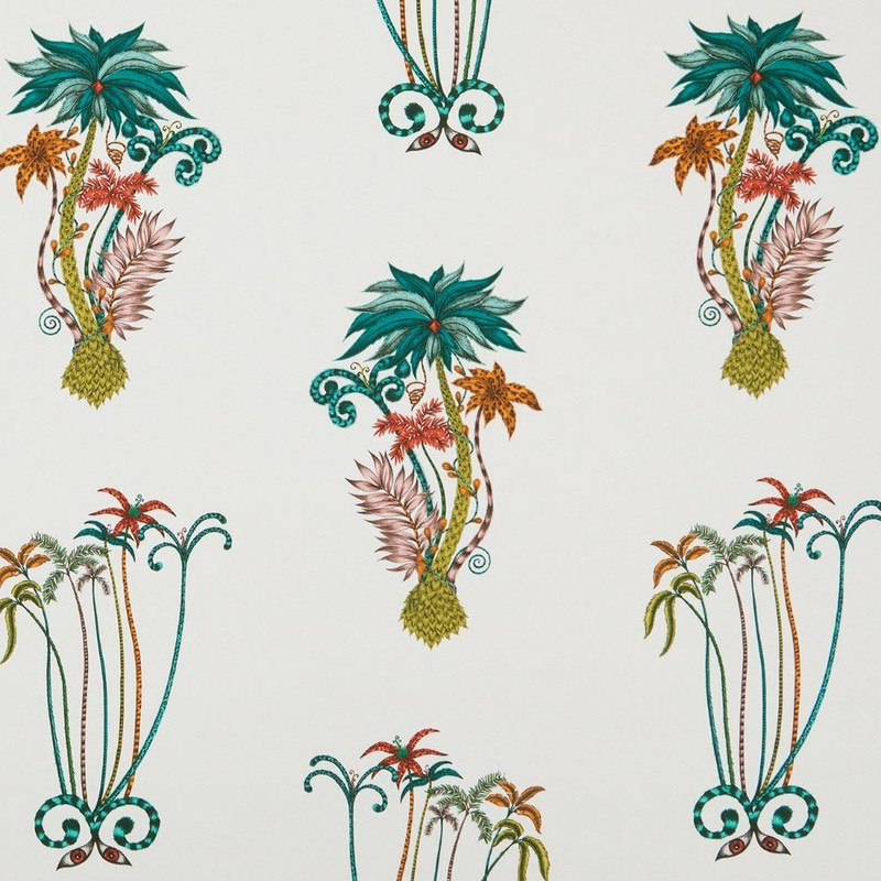 Emma J Shipley by Clarke & Clarke Jungle Palms Wallpaper in Jungle W0101/02