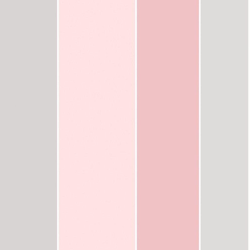 Galerie Smart Stripes 2 Wide-Multi Stripe Wallpaper - G67597 - Pink / Grey