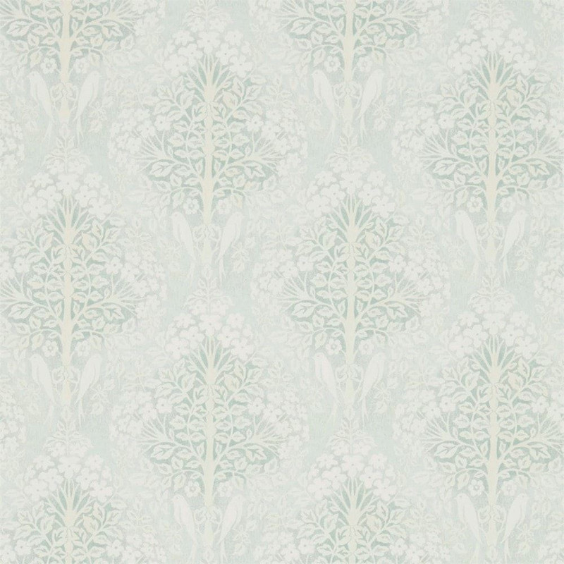 Sanderson Lerena Wallpaper - 216399 - Wedgwood