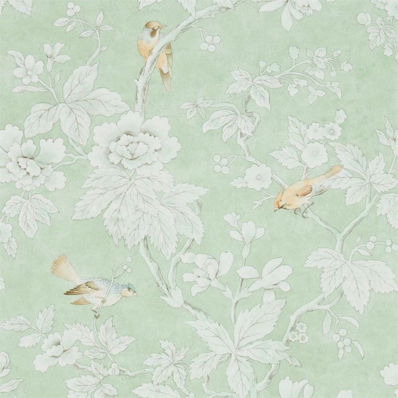 Sanderson Chiswick Grove Wallpaper - 216387 - Sage