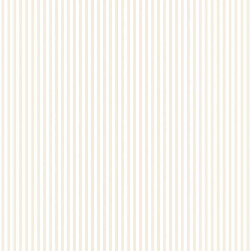 Galerie Miniatures 2 Tiny Stripe Wallpaper - G67914 - Beige / White