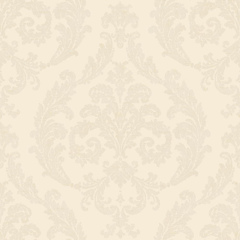 Galerie Palazzo Damask Wallpaper - G67607 - Cream