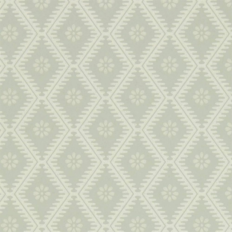 Sanderson Witney Daisy Wallpaper - 216873 - Lagoon
