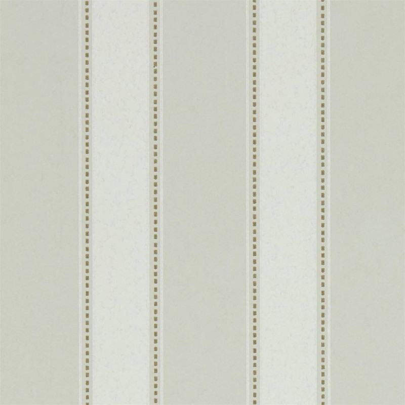 Sanderson Sonning Stripe Wallpaper - 216890 - Silver Grey