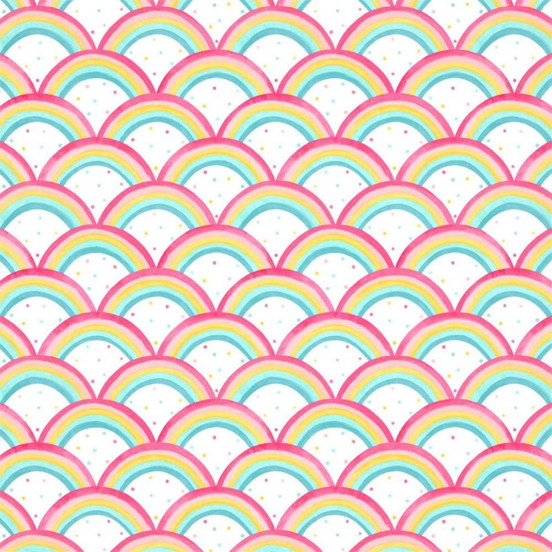 Harlequin Rainbow Brights Wallpaper 112645 Cherry / Blossom / Pineapple / Sky