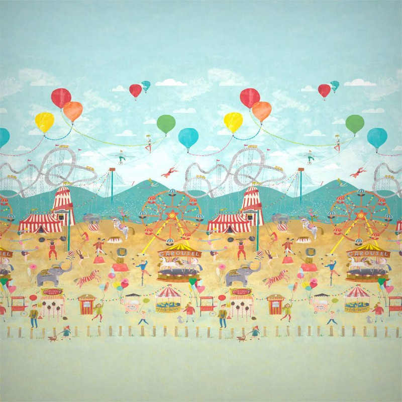 Harlequin Lifes A Circus Wallpaper 112647 Carousel