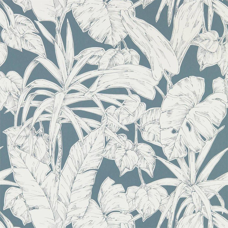 Scion Parlour Palm Wallpaper - 112023 - Charcoal