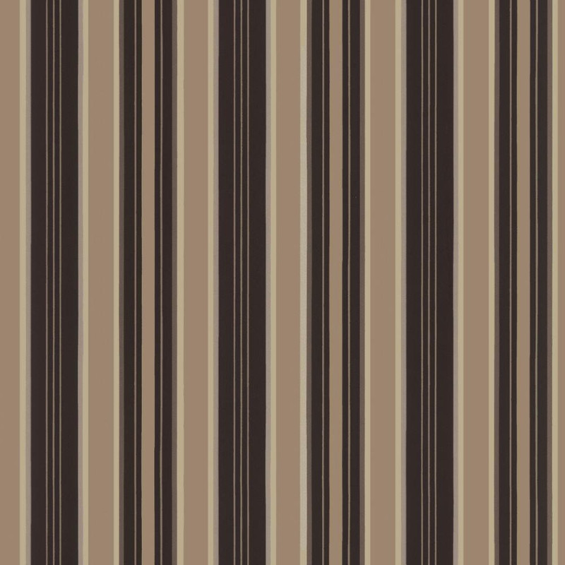 Galerie Stripes & Damasks 2 Carlisle Stripe Wallpaper - SD25659 - Brown / Gold