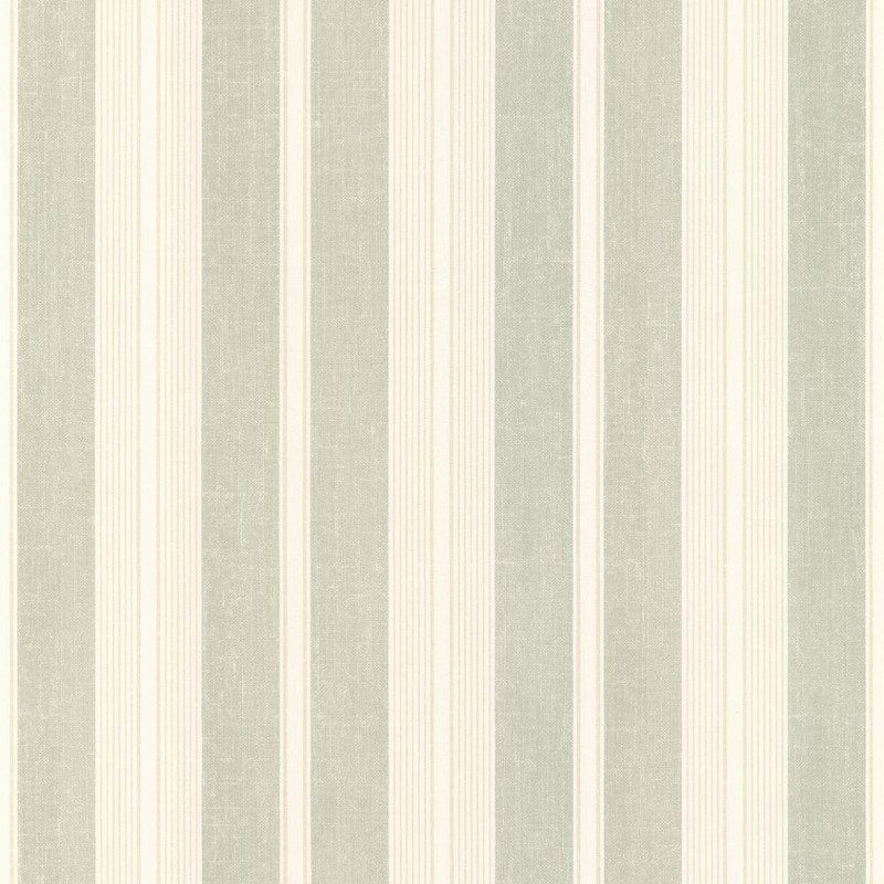 Galerie Stripes & Damasks 2 Dockery Stripe Wallpaper - SD25687 - Cream / Green