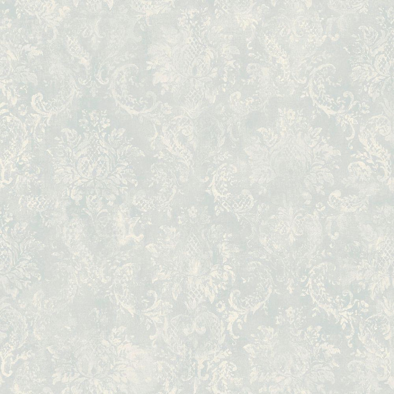 Galerie Stripes & Damasks 2 Abbey Damask Wallpaper - SD36105 - Slate Blue