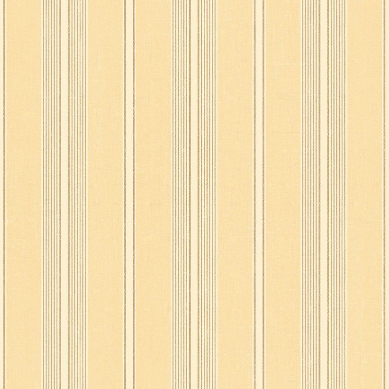 Galerie Stripes & Damasks 2 Dockery Stripe Wallpaper - SD36115 - Cream / Gold