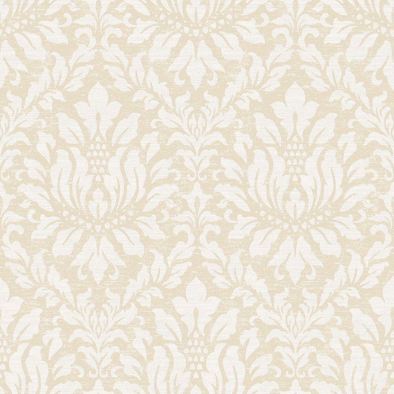 Galerie Stripes & Damasks 2 Crowley Damask Wallpaper - SD36144 - Cream