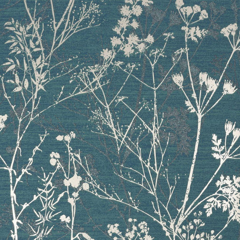 Graham & Brown Hedgerow Wallpaper - 112571 - Teal