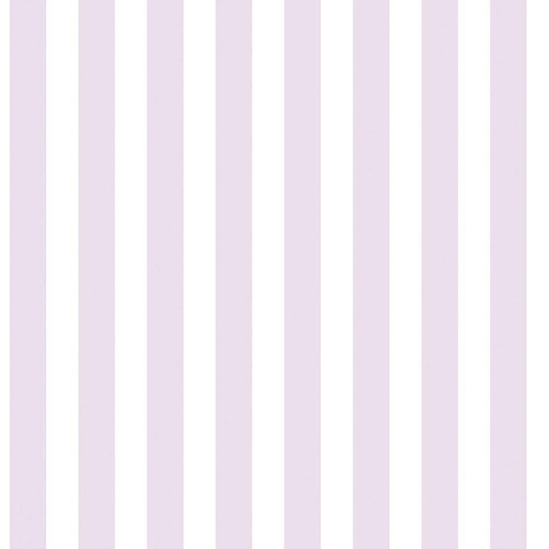 Galerie Tiny Tots 2 Regency Stripe Wallpaper - G78402 - Light purple