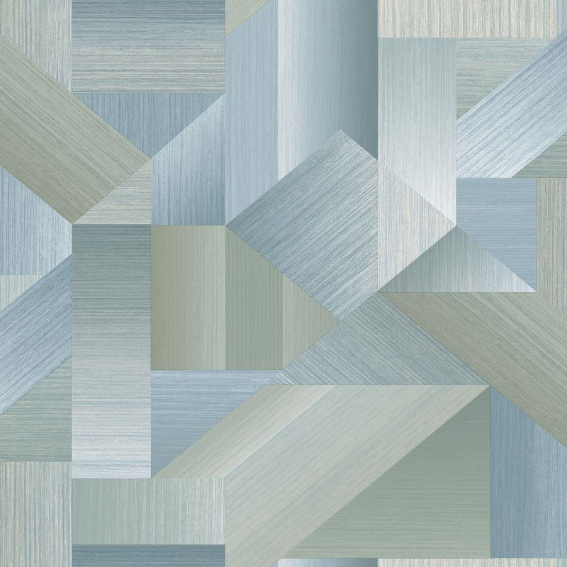 Galerie Texstyle Shape Shifter Wallpaper - G56627 - Mixed Greens