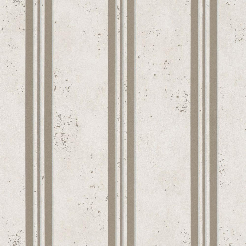 Galerie City Glam Mixed Stripe Wallpaper - 32636 - Beige