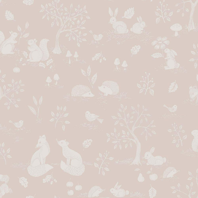 Galerie Apelviken 2 Woodland Walk Wallpaper - 44127 - Blush Pink