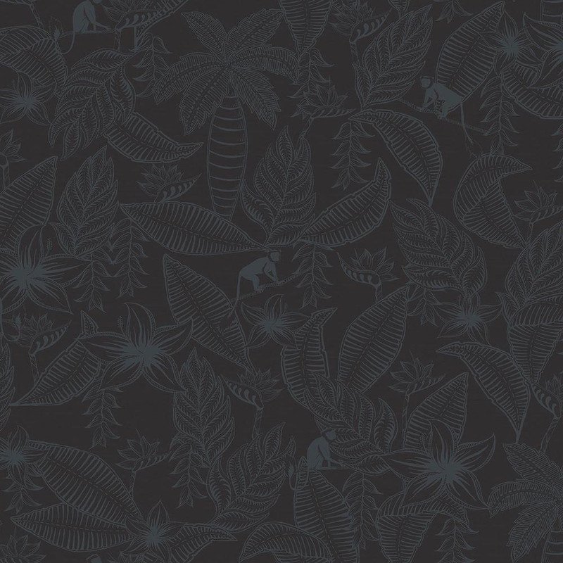 Ted Baker Monflo Wallpaper - 12704 - Black / Grey