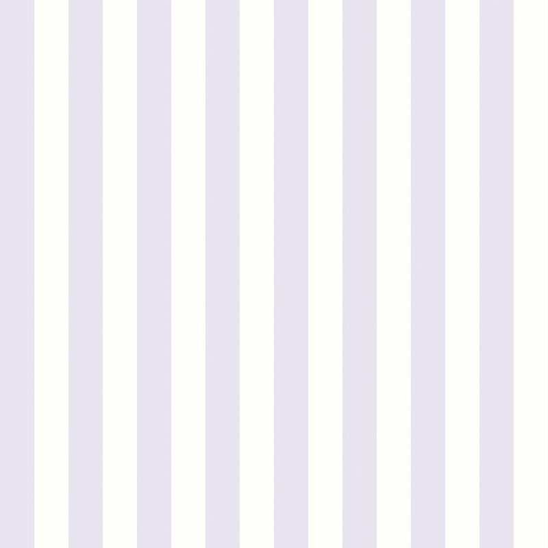 Galerie Rose Garden Stripe Wallpaper - RG35700 - Purple / Lilac