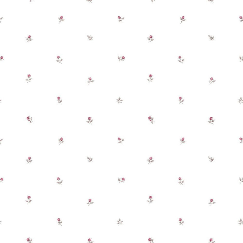 Galerie Rose Garden Mini Print Wallpaper - RG35720 - Pink