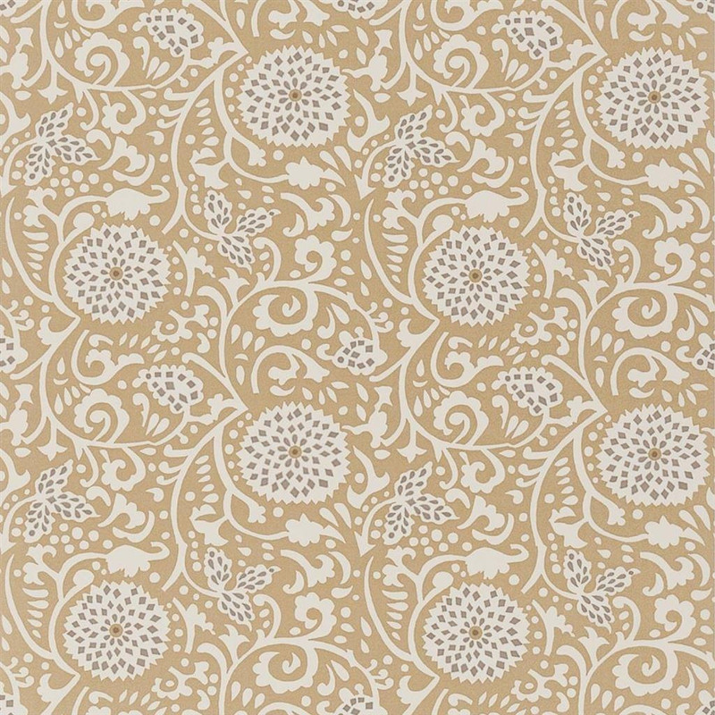 Designers Guild Shaqui Wallpaper Gold PDG1147/04