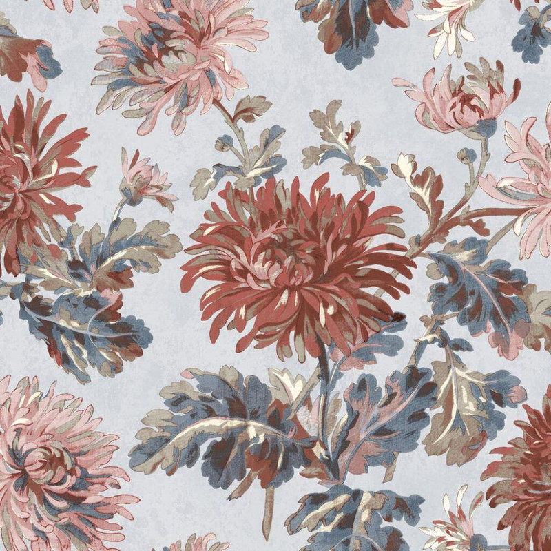 Laura Ashley Maryam Wallpaper - 114912 - Crimson
