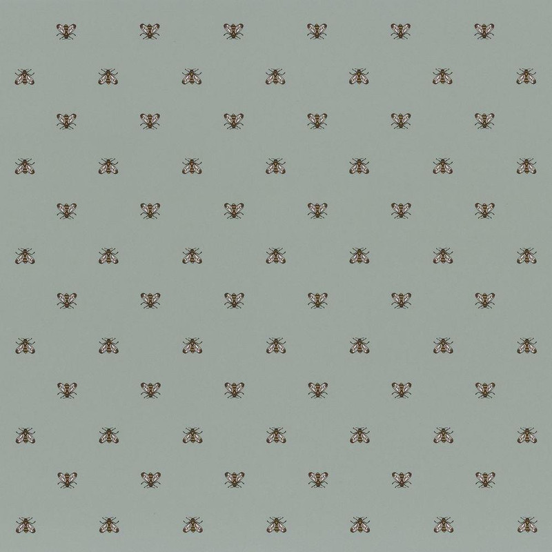 Casamance Apis Wallpaper Vert Clair 74340189