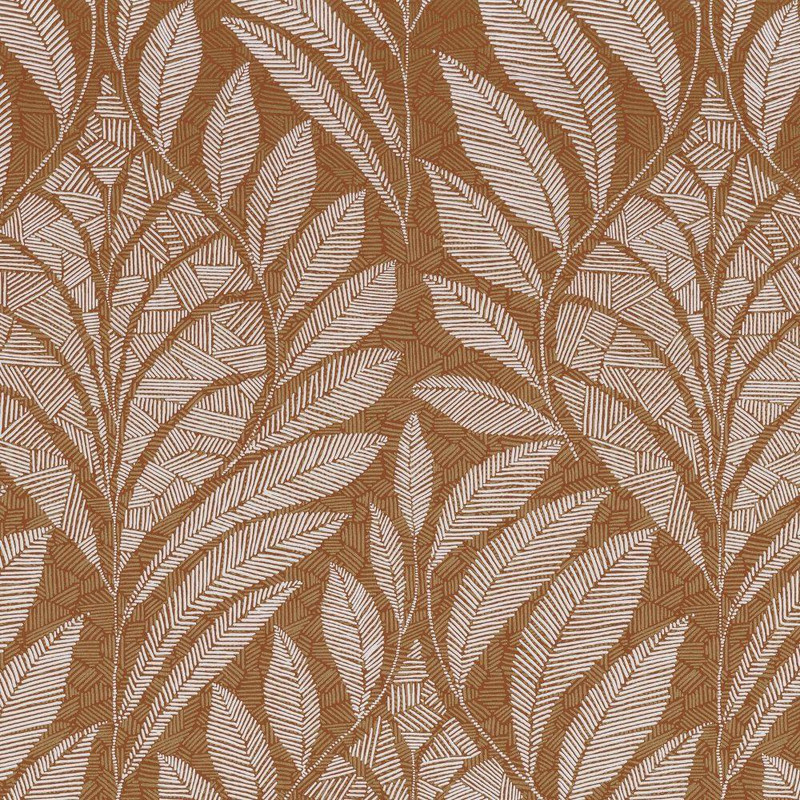 Casamance Gustav Wallpaper Terre De Sienne 74770508