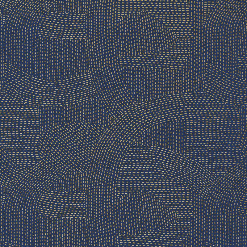 Casamance Franz Wallpaper Marine 74791128