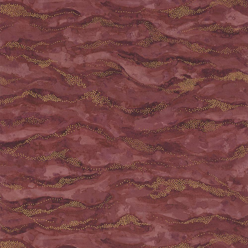 Casamance Sohar Wallpaper Bois De Rose 75401936