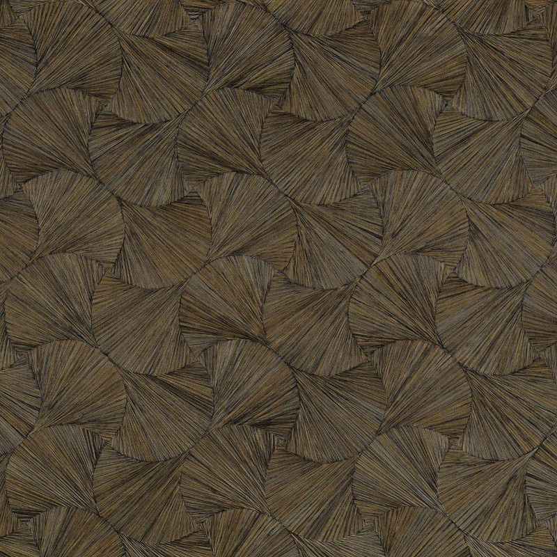 Casamance Lombok Wallpaper Kaki Fonce 75321436