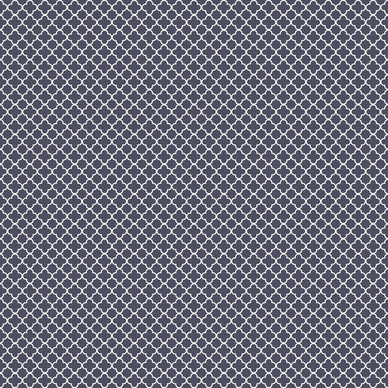 Galerie Medallion Wallpaper - G56664 - Navy