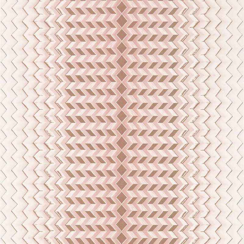 Clarke & Clarke Fragment Wallpaper - W0150/01 - Blush / Gold