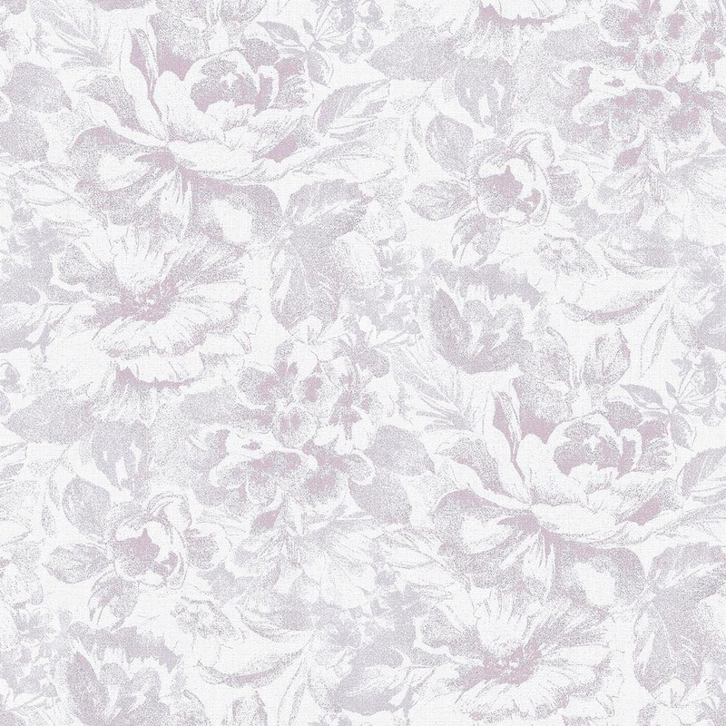 Galerie Floral Sketch Wallpaper - G56300 - Pink
